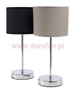 Lampa stołowa LAUKEN klosz czarny