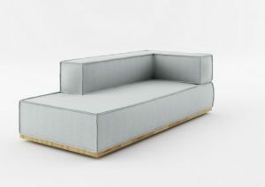 Szezlong 200 krótki NOi Natural Absynth