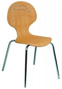 Krzesło sklejkowe Amadeo Wood