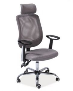 Fotel obrotowy z tkaniny membranowej Q-118