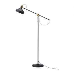 RANARP Lampa podłogowa/do czytania, czarny