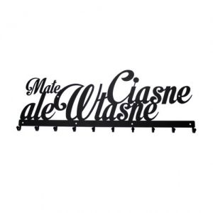 Wieszak na ubrania MAŁE CIASNE ale własne 80cm