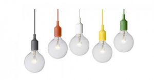 Lampa wisząca Wire biała