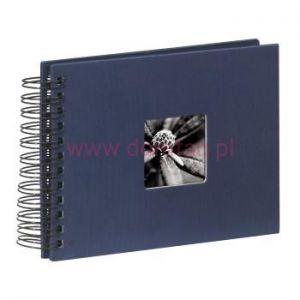 ALBUM FINE ART 24x17/50 NIEBIESKI CZARNE KARTKI
