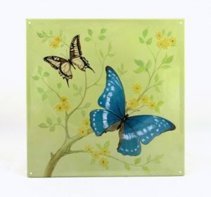 Obrazek metalowy 3D MOTYL ŻÓŁTY 3