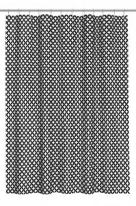 H&M Home Zasłona prysznicowa GEOMETRIA wzór 180x200