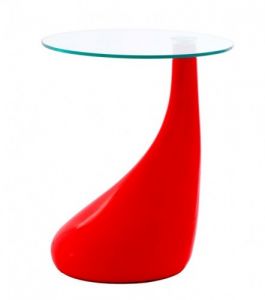 Stolik Lounge Tear czerwony