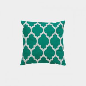 Poduszka Emerald trellis 40x40cm