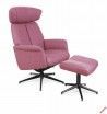 VIVALDI recliner ciemny róż
