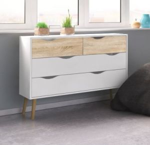 Komoda Oslo 4S w stylu skandynawskim