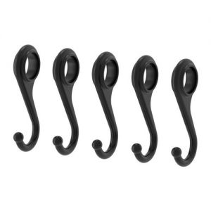FINTORP Hak, czarny 7 cm