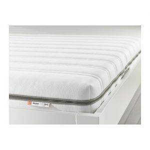 MALVIK Materac piankowy, twardy, biały 90cm