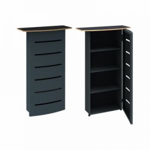 Toaletka z blatem drewnianym HT 1