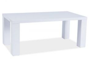 Biała lakierowana ława Montego C 60x120