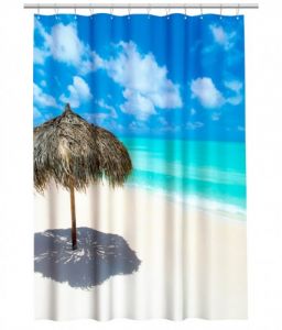 H&M Home Zasłona prysznicowa PLAŻA 180x200