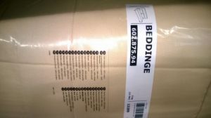 IKEA BEDDINGE Pokrycie sofy 3 osobowej Ransta beżowy