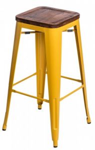 Hoker Paris Wood 75cm żółty sosna