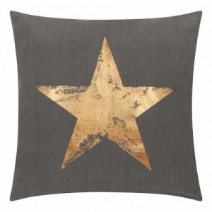 Poduszka Star szara baza 45x45