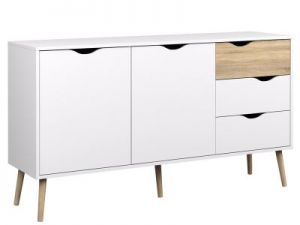 Duża komoda Oslo 3+2 w stylu skandynawskim