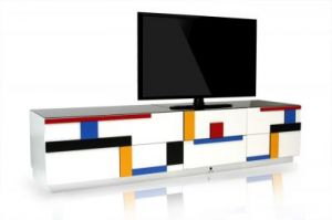 Nowoczesny stolik RTV Blues B078 Mondrian