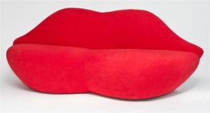 Sofa Usta 2 insp. Kiss Bocca